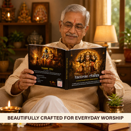 Ultimate Spiritual Growth Combo | Hanuman Chalisa, Kids Hanuman Chalisa, Ram Naam Jaap Book, Bhagavad Gita Reflection Journal & 45 Divine Stickers