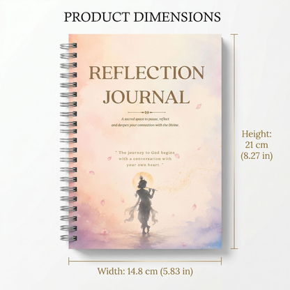 Bhagavad Gita Reflection Journal | Self-Reflection & Personal Growth Journal | Premium Edition