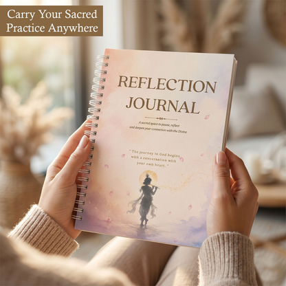 Bhagavad Gita Reflection Journal | Self-Reflection & Personal Growth Journal | Premium Edition