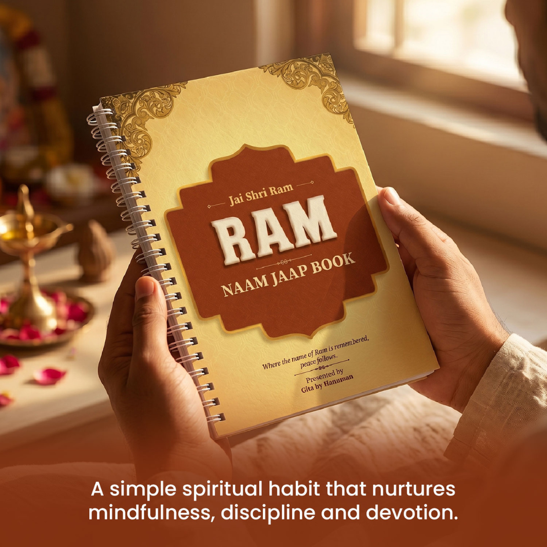 Ram Naam Lekhan Book | Premium Jaap Journal for Daily Devotion