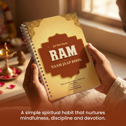 Ram Naam Lekhan Book | Premium Jaap Journal for Daily Devotion